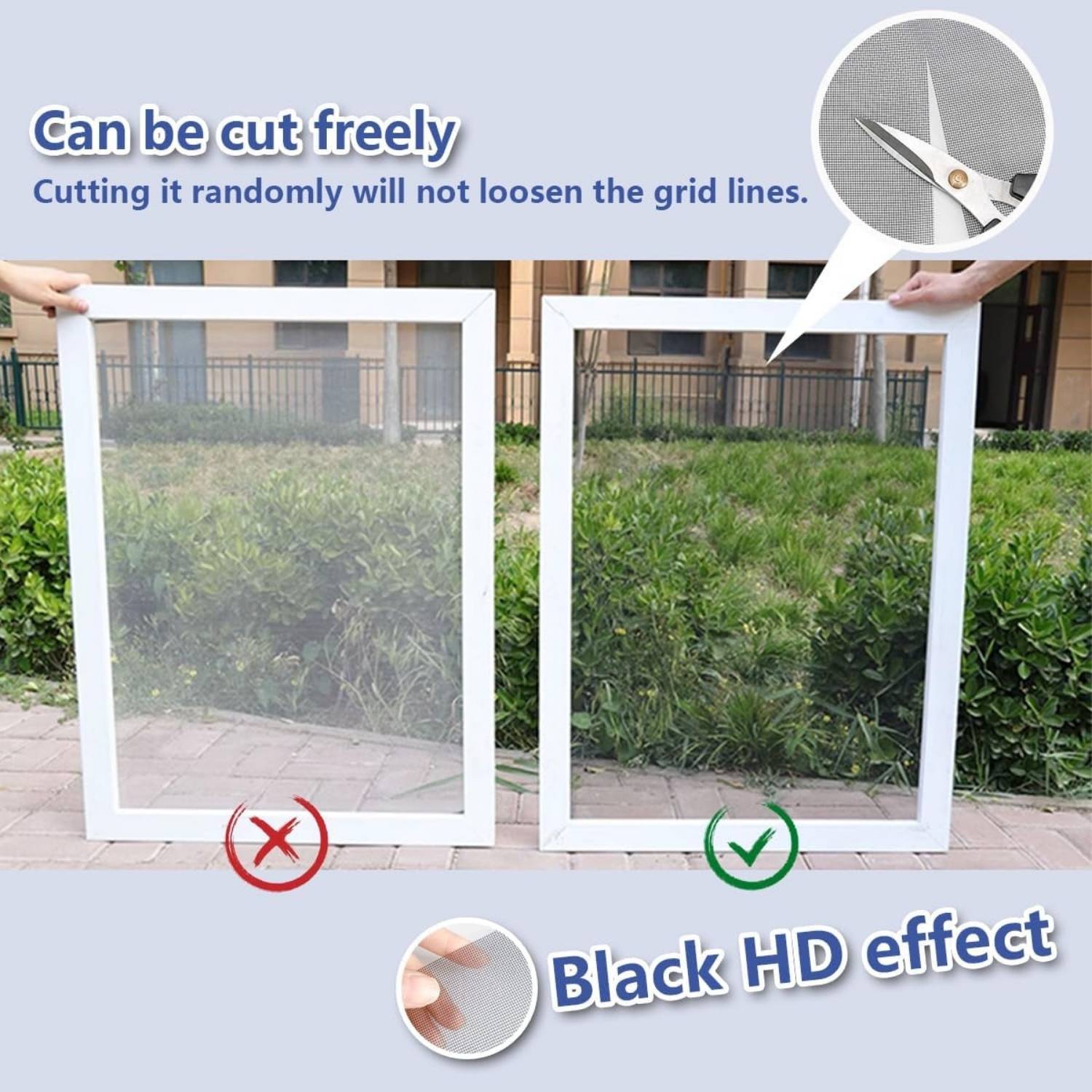 Velcro Window Screens | Adjustable Window Screen | Window Screen With Velcro: image 6