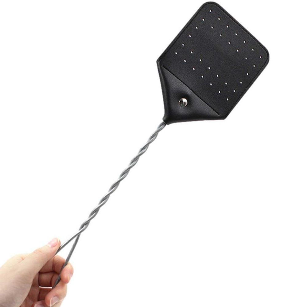 Leather Fly Swatter | Heavy Duty Flyswatter | Leather Insect Swat: image 4